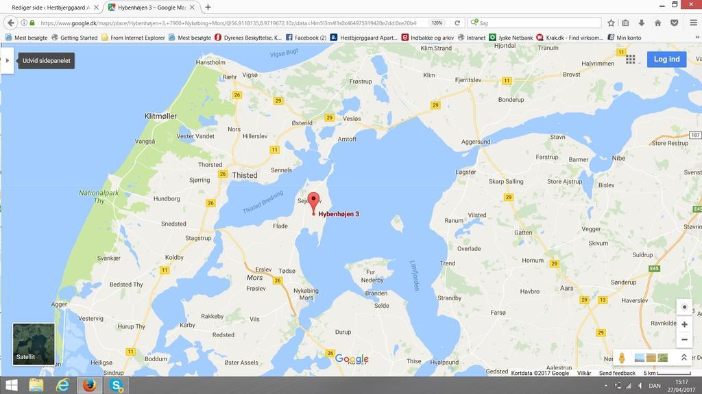 Hestbjerggaard Apartment Sejerslev Bagian luar foto